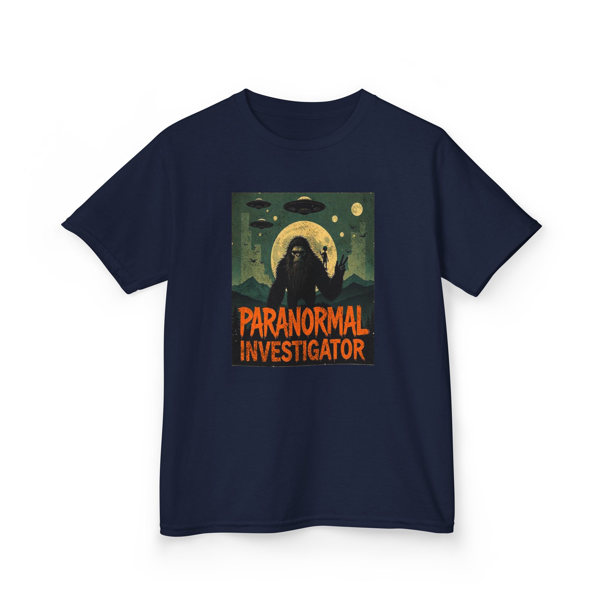 Paranormal Investigator Sasquatch Shirt - Young Believers Cryptid Tee - Image 29