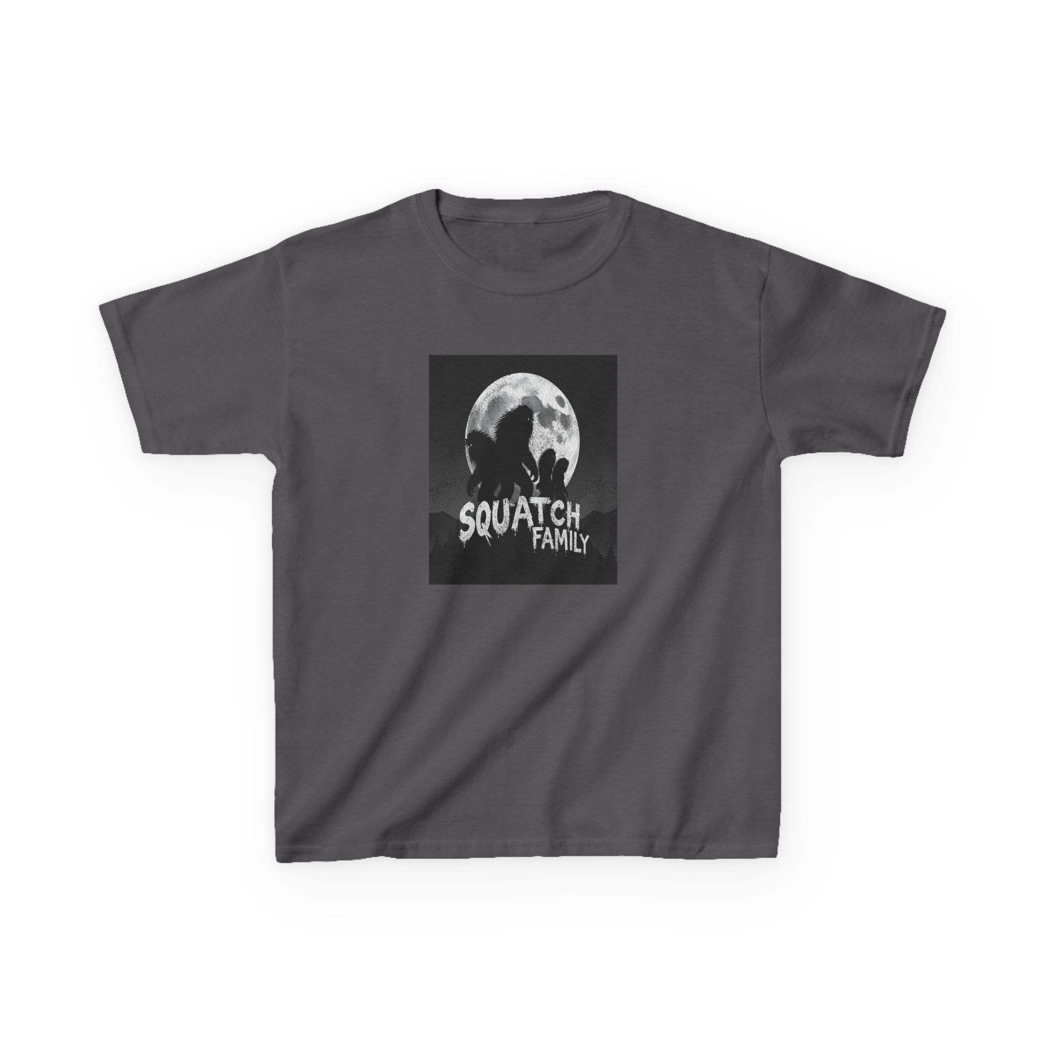Squatch Family Kids Tee — Bigfoot Lover Kids T-Shirt - Image 21