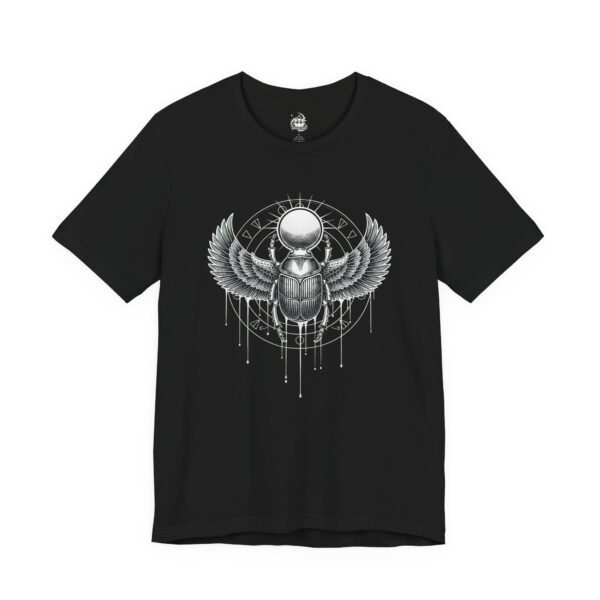 Scarab Wings Graphic Tee — Egyptian Scarab Beetle T-Shirt