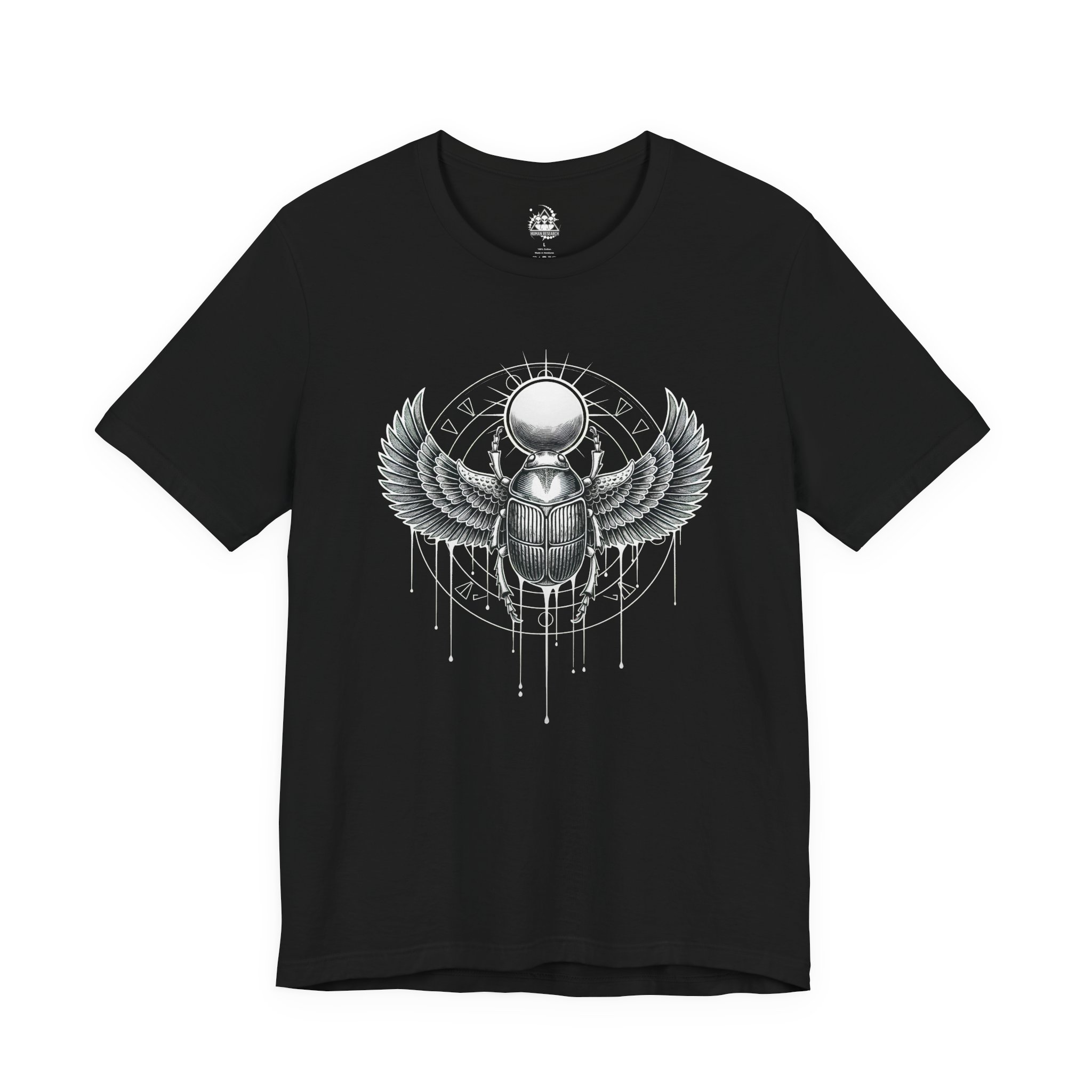 Scarab Wings Graphic Tee — Egyptian Scarab Beetle T-Shirt