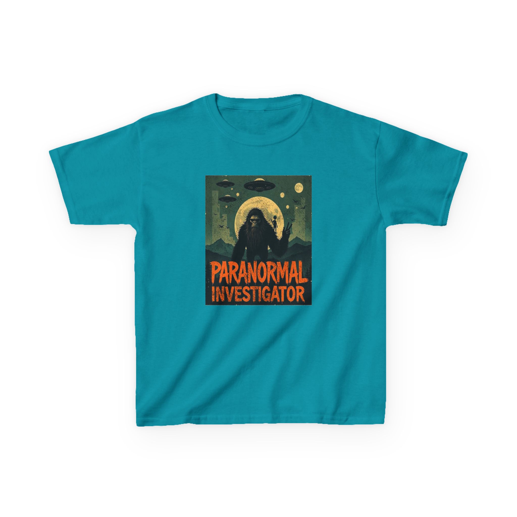 Paranormal Investigator Sasquatch Shirt - Young Believers Cryptid Tee - Image 18