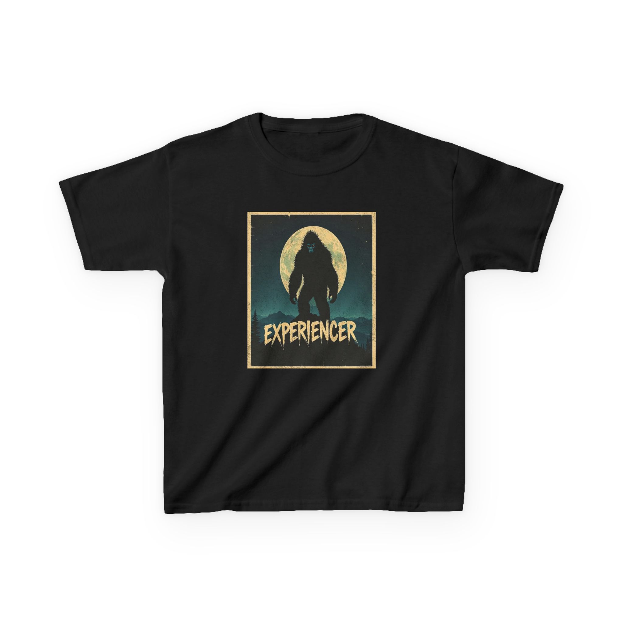 Midnight Mountain Mystery Kid's Heavy T-Shirt - Image 5