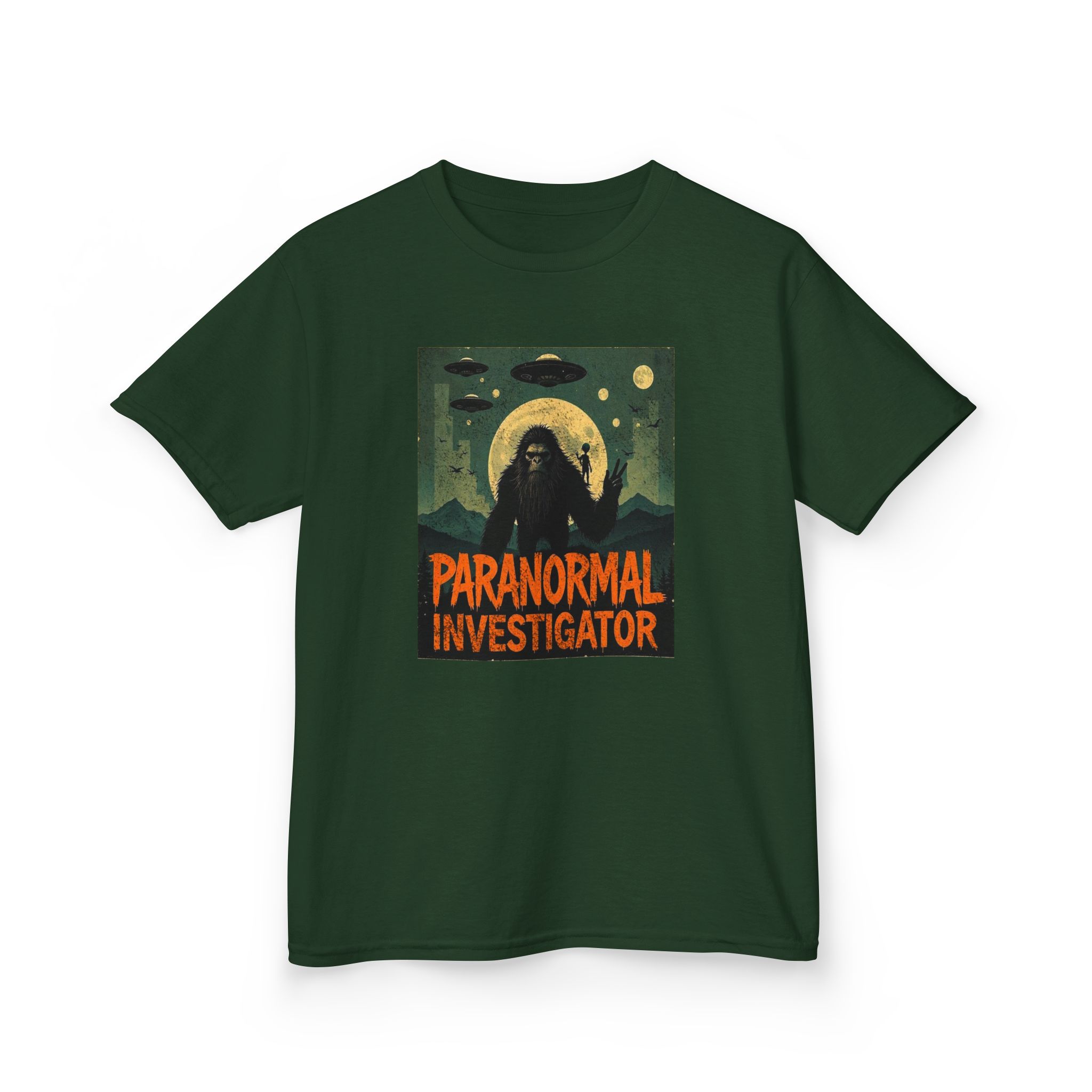 Paranormal Investigator Sasquatch Shirt - Young Believers Cryptid Tee - Image 15