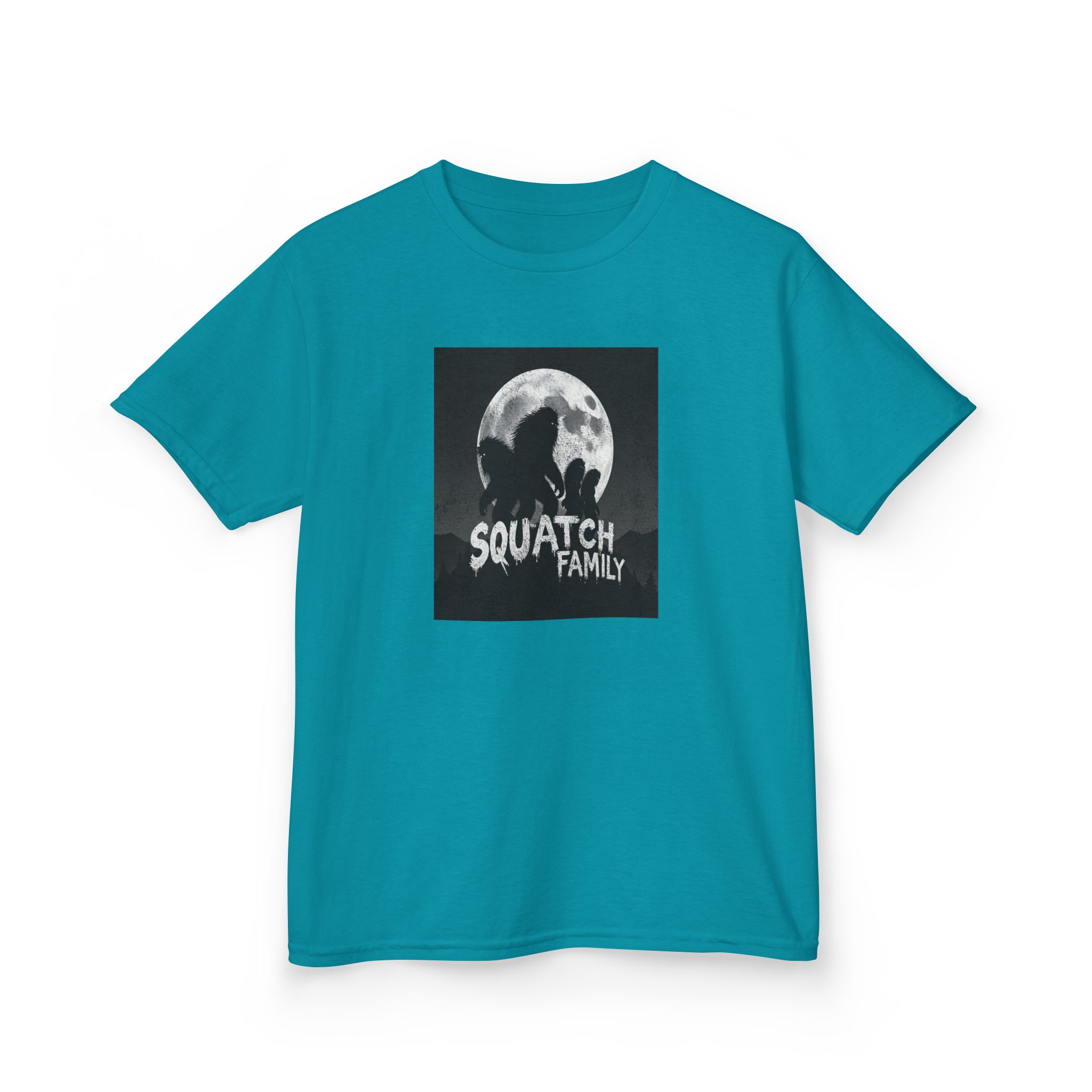 Squatch Family Kids Tee — Bigfoot Lover Kids T-Shirt - Image 16