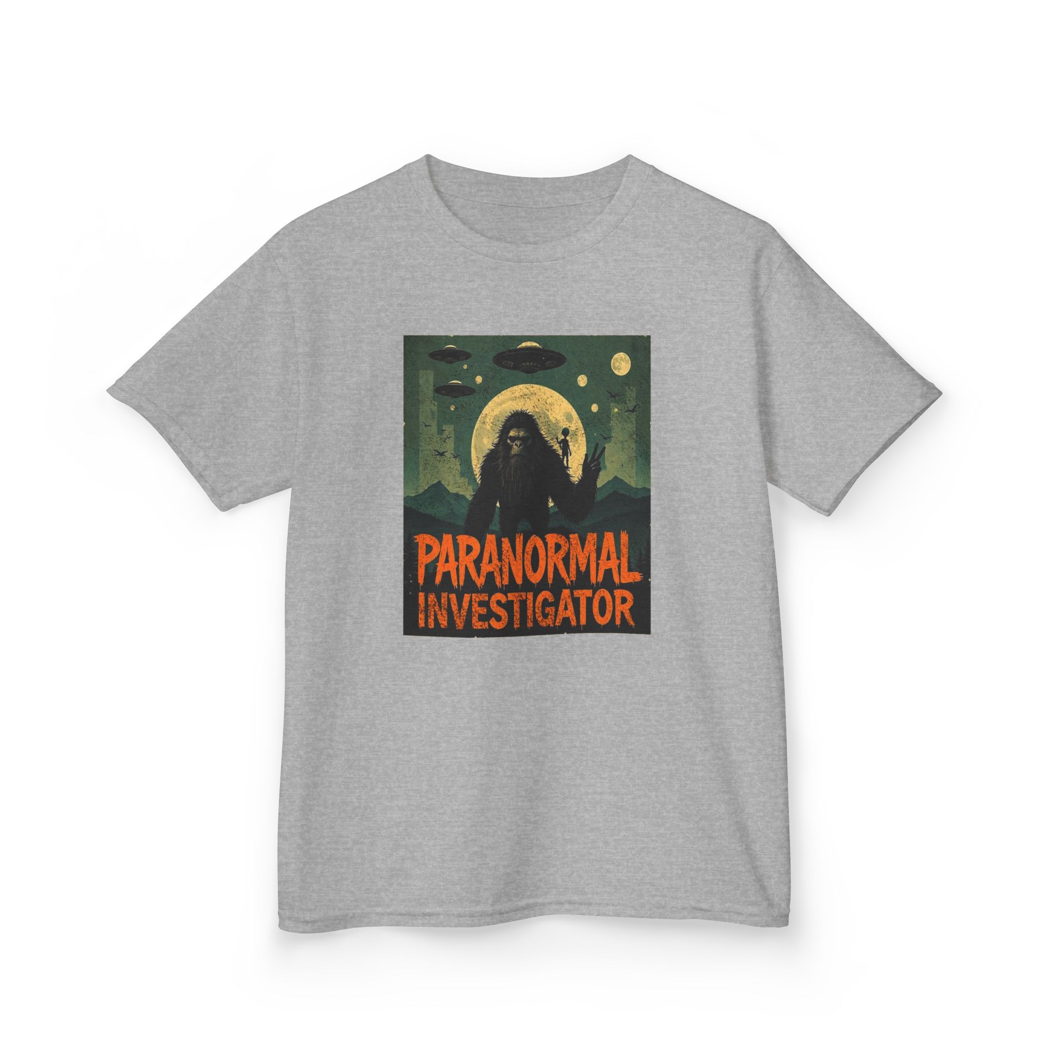 Paranormal Investigator Sasquatch Shirt - Young Believers Cryptid Tee - Image 8