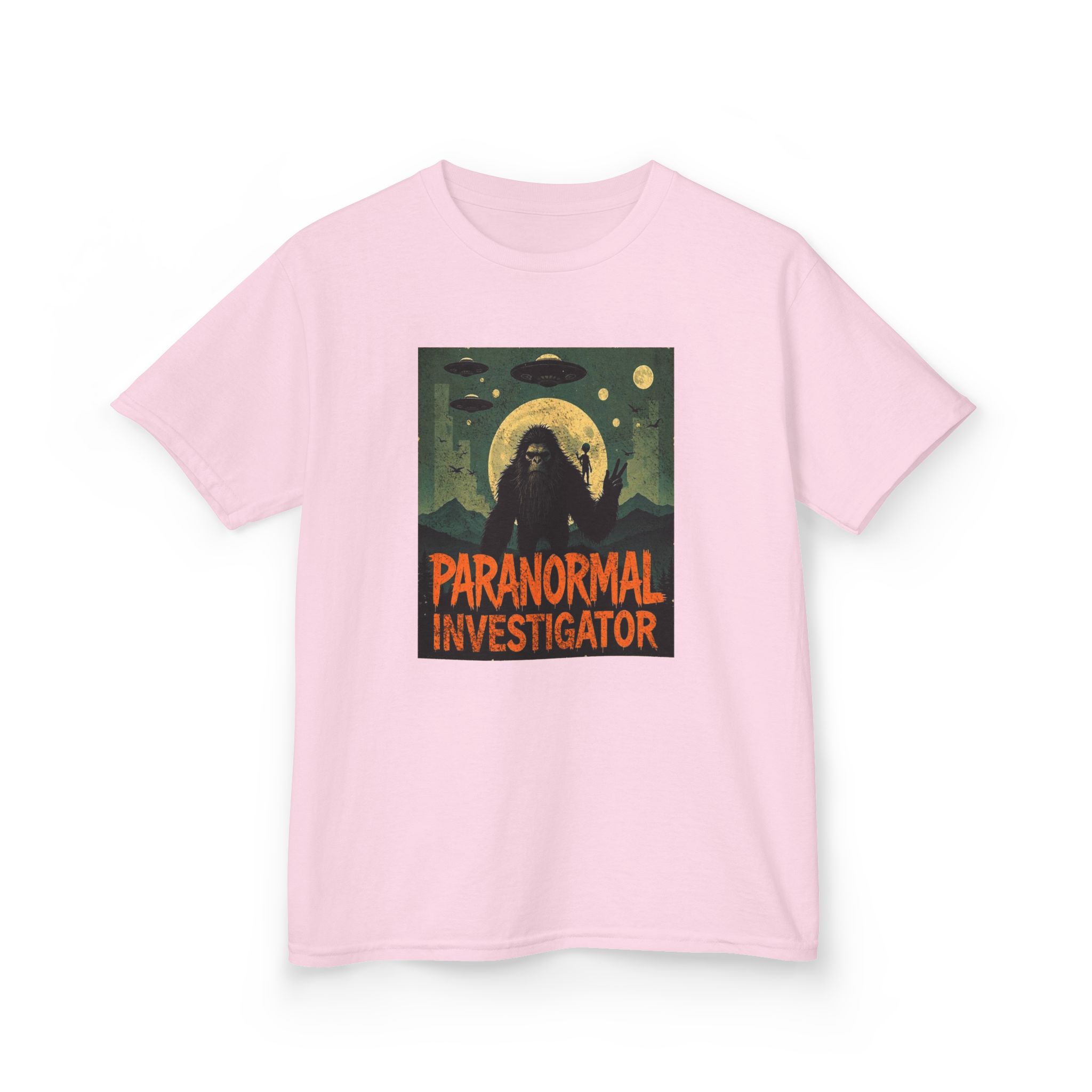 Paranormal Investigator Sasquatch Shirt - Young Believers Cryptid Tee - Image 35