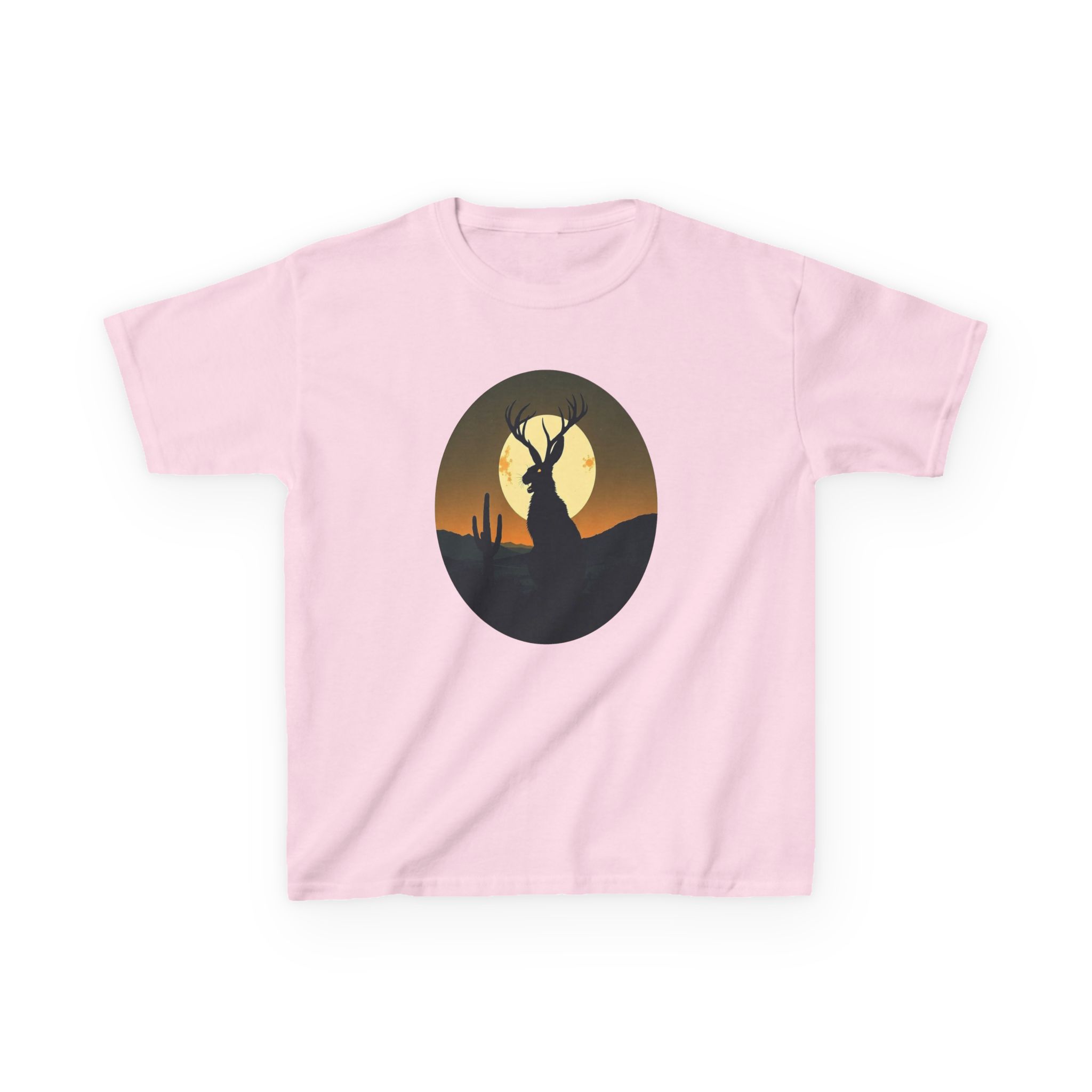 Mystic Jackalope Desert Moon Shirt - Surreal Cryptid Graphic Tee - Image 31